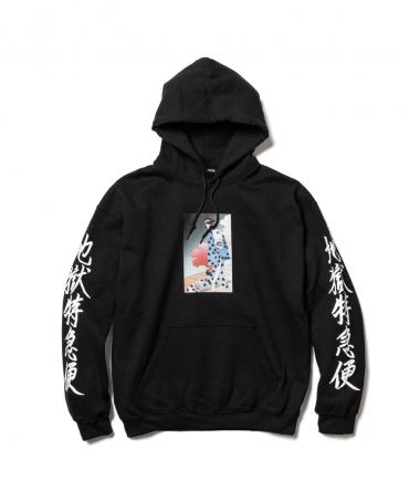 "地獄特急便" HOODIE *ブラック*