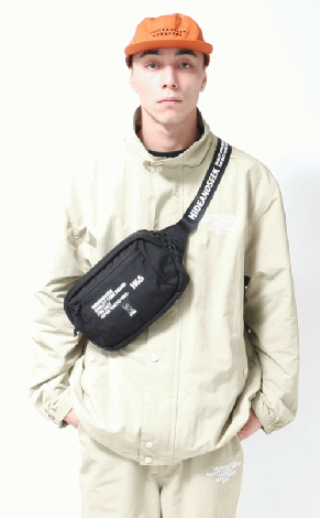 MINI KADET SLING BAG(HSxChrome) *ブラック*