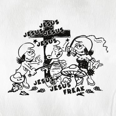 Jesus big silhouette tee *ホワイト*