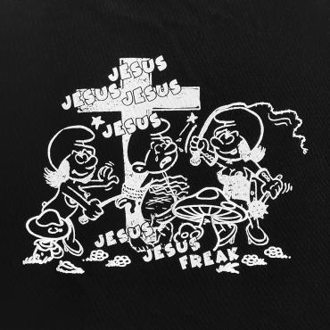 Jesus big silhouette tee *ブラック*