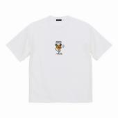 Mad tiger embroidart big silhouette tee *ホワイト*