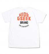 HIDE&SEEK POCKET S/S TEE *ホワイト*