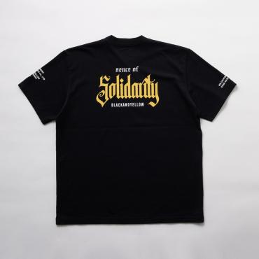 SOLIDARITY TEE *ブラック*