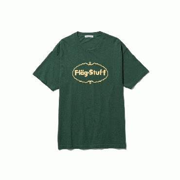 ice logo tee *グリーン*