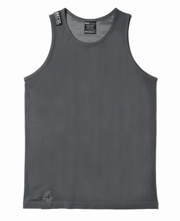 MESH TANK TOP / CHARCOAL