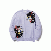 "TIGER"COTTON SWEATER *パープル*