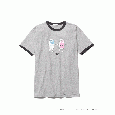 ”MILK"ringer Tee *グレー*