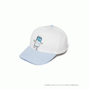 ”MILK”COTTON CAP *ホワイト×サックス*