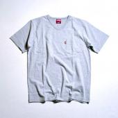 POCKET V-NECK S/S TEE **グレー*