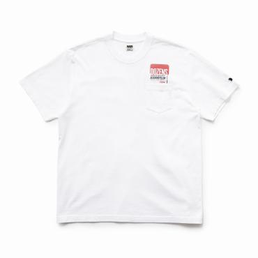 COLOR TAG TEE *ホワイト*