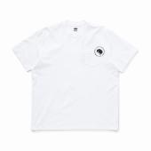 CIRCLE POCKET TEE *ホワイト×ブラック*