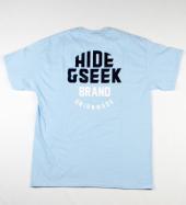 HIDE&SEEK POCKET S/S TEE *サックス*