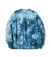 "TIE DYE" SWEAT *ブルー*