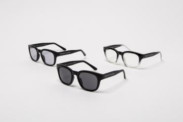 BxH SUNGLASS 01 *マットブラック×ライトグレー*