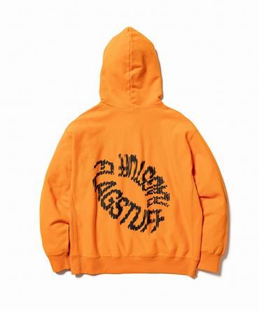 COLLAGE DONUTS LOGO HOODIE  *オレンジ*