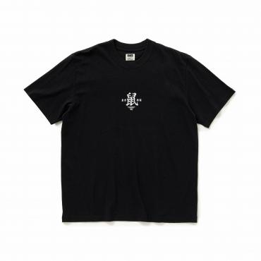 鼠 TEE *ブラック*