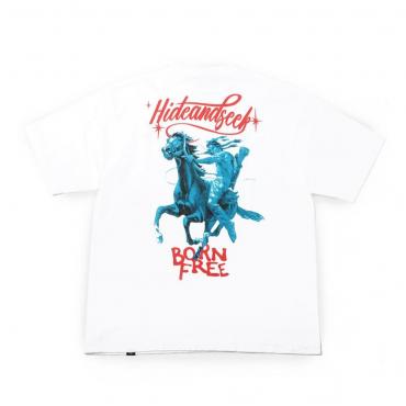 Horse Rider S/S Tee *ホワイト×グリーン*