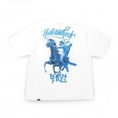 Horse Rider S/S Tee *ホワイト×ネイビー*