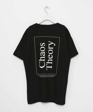 Chaos Theory ルーズシルエットクルーネックTシャツ [ LEC773 ] *ブラック*