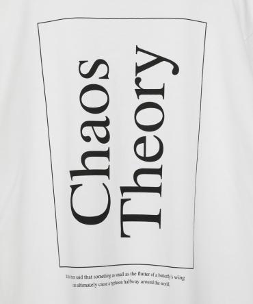 Chaos Theory ルーズシルエットクルーネックTシャツ [ LEC773 ] *ホワイト*