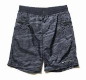 NYLON CAMO SHORTS / GREY