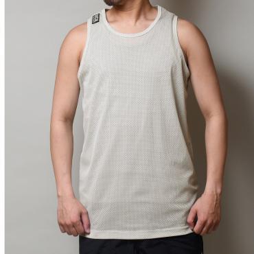 MESH TANK TOP / NATURAL