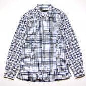 COTTON CHECK SHIRT*ブルーチェック*