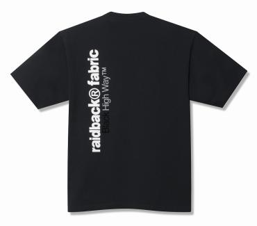 BACK CHANNELxRAIDBACK®FABRIC T / BLACK