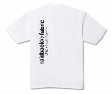 BACK CHANNELxRAIDBACK®FABRIC T / WHITE