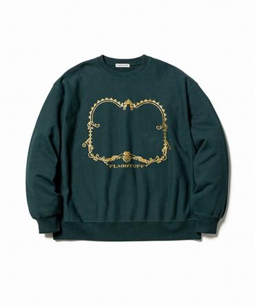 "FRAME" SWEAT *ダークグリーン*