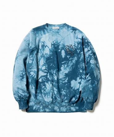 "TIE DYE" SWEAT *ブルー*