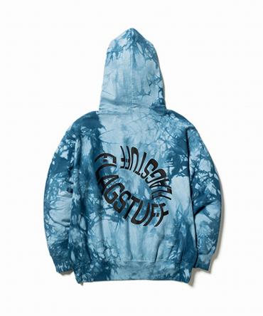 "TIE DYE" HOODIE *ブルー*