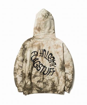 "TIE DYE" HOODIE *オリーブドラブ*