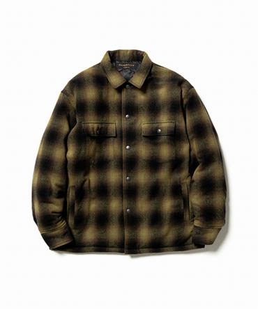 QUILTING CHECK SHIRTS *イエロー*