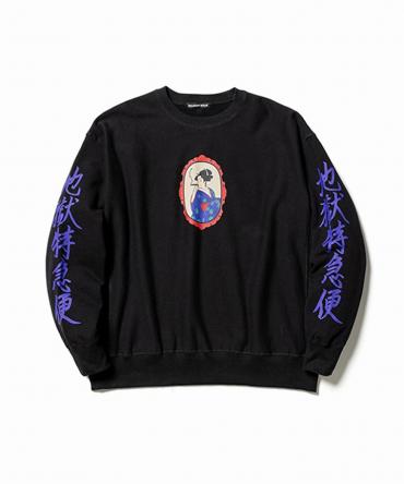 "地獄特急便" SWEAT *ブラック*