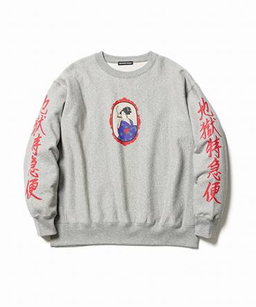 "地獄特急便" SWEAT *グレー*