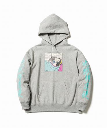 "地獄特急便" HOODIE  *グレー*