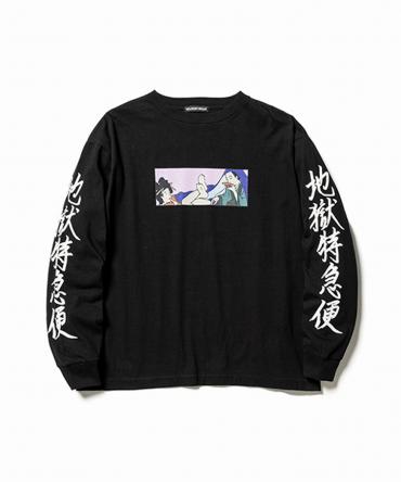 "地獄特急便" STYLE1 L/S Tee *ブラック*