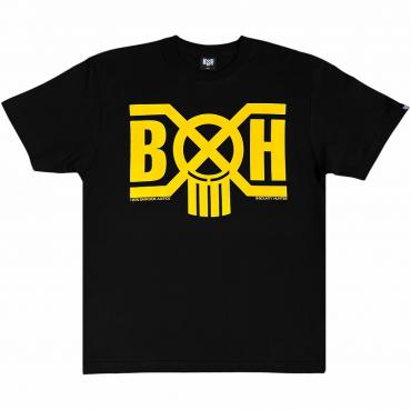 BxH LOGO Tee 【BLACK/YELLOW】