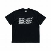 BLACK and YELLOW TEE *ブラック*