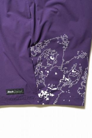 DRY TRACK SHORTS / PURPLE