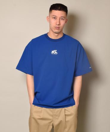 MINI OUTDOOR LOGO STRETCH T / BLUE