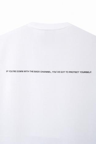 OFFICIAL LOGO DRY T / WHITE