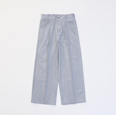 CORDUROY BAGGY PANTS *サックス*