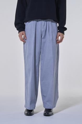 CORDUROY BAGGY PANTS *サックス*