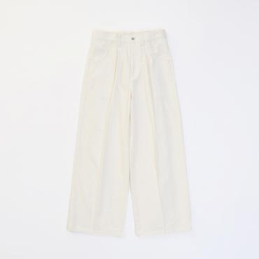 CORDUROY BAGGY PANTS *オフホワイト*