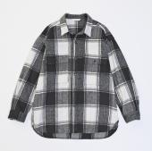 BIG CHECK SHIRTS *ブラック*