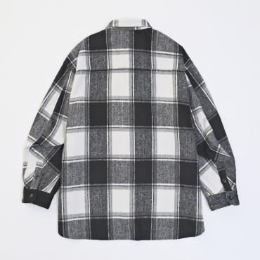 BIG CHECK SHIRTS *ブラック*