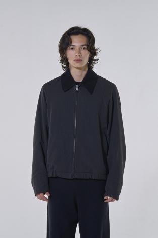 ZIP UP JACKET *チャコールグレー*