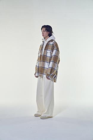 CORDUROY BAGGY PANTS *オフホワイト*